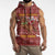 Horse Through The Snow Christmas Design Sleeveless Hoodie Xmas Holiday Patterns - Wonder Print Shop
