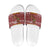Horse Through The Snow Christmas Design Slide Sandals Xmas Holiday Patterns - Wonder Print Shop