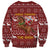 Horse Through The Snow Christmas Design Sweatshirt Xmas Holiday Patterns - Wonder Print Shop