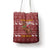 Horse Through The Snow Christmas Design Tote Bag Xmas Holiday Patterns - Wonder Print Shop