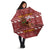Horse Through The Snow Christmas Design Umbrella Xmas Holiday Patterns - Wonder Print Shop