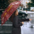 Horse Through The Snow Christmas Design Umbrella Xmas Holiday Patterns - Wonder Print Shop
