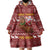 Horse Through The Snow Christmas Design Wearable Blanket Hoodie Xmas Holiday Patterns - Wonder Print Shop
