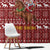 Horse Through The Snow Christmas Design Window Curtain Xmas Holiday Patterns - Wonder Print Shop