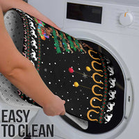 Horse Christmas Tree Christmas Design Bathroom Set Xmas Holiday Patterns - Wonder Print Shop