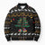 Horse Christmas Tree Christmas Design Bomber Puffer Jacket Xmas Holiday Patterns - Wonder Print Shop