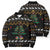 Horse Christmas Tree Christmas Design Bomber Puffer Jacket Xmas Holiday Patterns - Wonder Print Shop