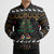 Horse Christmas Tree Christmas Design Bomber Puffer Jacket Xmas Holiday Patterns - Wonder Print Shop