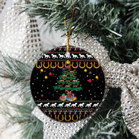 Horse Christmas Tree Christmas Design Ceramic Ornament Xmas Holiday Patterns - Wonder Print Shop