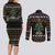 Horse Christmas Tree Christmas Design Couples Matching Long Sleeve Bodycon Dress and Long Sleeve Button Shirt Xmas Holiday Patterns - Wonder Print Shop