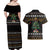 Horse Christmas Tree Christmas Design Couples Matching Off Shoulder Maxi Dress and Hawaiian Shirt Xmas Holiday Patterns - Wonder Print Shop