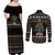 Horse Christmas Tree Christmas Design Couples Matching Off Shoulder Maxi Dress and Long Sleeve Button Shirt Xmas Holiday Patterns - Wonder Print Shop
