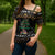 Horse Christmas Tree Christmas Design Cross Shoulder Shirt Xmas Holiday Patterns - Wonder Print Shop