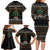 Horse Christmas Tree Christmas Design Family Matching Long Sleeve Bodycon Dress and Hawaiian Shirt Xmas Holiday Patterns - Wonder Print Shop