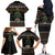 Horse Christmas Tree Christmas Design Family Matching Off The Shoulder Long Sleeve Dress and Hawaiian Shirt Xmas Holiday Patterns - Wonder Print Shop