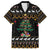 Horse Christmas Tree Christmas Design Family Matching Off The Shoulder Long Sleeve Dress and Hawaiian Shirt Xmas Holiday Patterns - Wonder Print Shop
