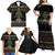 Horse Christmas Tree Christmas Design Family Matching Off Shoulder Maxi Dress and Hawaiian Shirt Xmas Holiday Patterns - Wonder Print Shop