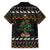 Horse Christmas Tree Christmas Design Family Matching Puletasi and Hawaiian Shirt Xmas Holiday Patterns - Wonder Print Shop