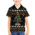 Horse Christmas Tree Christmas Design Family Matching Tank Maxi Dress and Hawaiian Shirt Xmas Holiday Patterns - Wonder Print Shop
