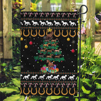 Horse Christmas Tree Christmas Design Garden Flag Xmas Holiday Patterns - Wonder Print Shop