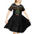 Horse Christmas Tree Christmas Design Kid Short Sleeve Dress Xmas Holiday Patterns - Wonder Print Shop