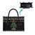 Horse Christmas Tree Christmas Design Leather Bag Xmas Holiday Patterns - Wonder Print Shop