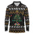 Horse Christmas Tree Christmas Design Long Sleeve Polo Shirt Xmas Holiday Patterns - Wonder Print Shop