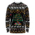 Horse Christmas Tree Christmas Design Long Sleeve Shirt Xmas Holiday Patterns - Wonder Print Shop