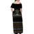 Horse Christmas Tree Christmas Design Off Shoulder Maxi Dress Xmas Holiday Patterns - Wonder Print Shop