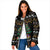 Horse Christmas Tree Christmas Design Padded Jacket Xmas Holiday Patterns - Wonder Print Shop