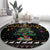 Horse Christmas Tree Christmas Design Round Carpet Xmas Holiday Patterns - Wonder Print Shop
