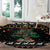 Horse Christmas Tree Christmas Design Round Carpet Xmas Holiday Patterns - Wonder Print Shop