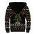 Horse Christmas Tree Christmas Design Sherpa Hoodie Xmas Holiday Patterns - Wonder Print Shop
