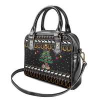 Horse Christmas Tree Christmas Design Shoulder Handbag Xmas Holiday Patterns - Wonder Print Shop