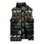 Horse Christmas Tree Christmas Design Sleeveless Puffer Jacket Xmas Holiday Patterns - Wonder Print Shop