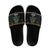 Horse Christmas Tree Christmas Design Slide Sandals Xmas Holiday Patterns - Wonder Print Shop