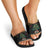 Horse Christmas Tree Christmas Design Slide Sandals Xmas Holiday Patterns - Wonder Print Shop