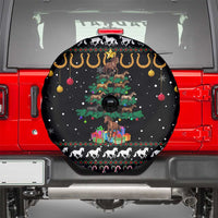 Horse Christmas Tree Christmas Design Spare Tire Cover Xmas Holiday Patterns - Wonder Print Shop