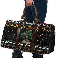 Horse Christmas Tree Christmas Design Travel Bag Xmas Holiday Patterns - Wonder Print Shop