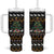 Horse Christmas Tree Christmas Design Tumbler With Handle Xmas Holiday Patterns - Wonder Print Shop
