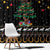 Horse Christmas Tree Christmas Design Window Curtain Xmas Holiday Patterns - Wonder Print Shop