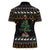 Horse Christmas Tree Christmas Design Women Polo Shirt Xmas Holiday Patterns - Wonder Print Shop