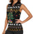Horse Christmas Tree Christmas Design Women Sleeveless Polo Shirt Xmas Holiday Patterns - Wonder Print Shop