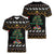 Horse Christmas Tree Christmas Design Women V-Neck T-Shirt Xmas Holiday Patterns - Wonder Print Shop