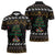 Horse Christmas Tree Christmas Design Zipper Polo Shirt Xmas Holiday Patterns - Wonder Print Shop