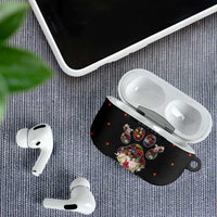 Cat And Books Christmas AirPods Case Xmas Holiday Patterns - Wonder Print Shop