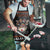 Cat And Books Christmas Apron Xmas Holiday Patterns - Wonder Print Shop
