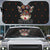 Cat And Books Christmas Auto Sun Shade Xmas Holiday Patterns - Wonder Print Shop