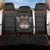 Cat And Books Christmas Back Car Seat Cover Xmas Holiday Patterns - Wonder Print Shop
