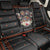 Cat And Books Christmas Back Car Seat Cover Xmas Holiday Patterns - Wonder Print Shop